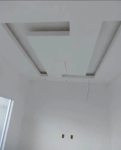 Forro de gesso com design moderno
