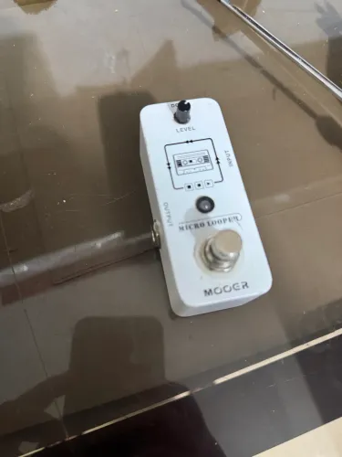 PEDAL MICRO LOOPER MOOER (ACEITO TROCA)
