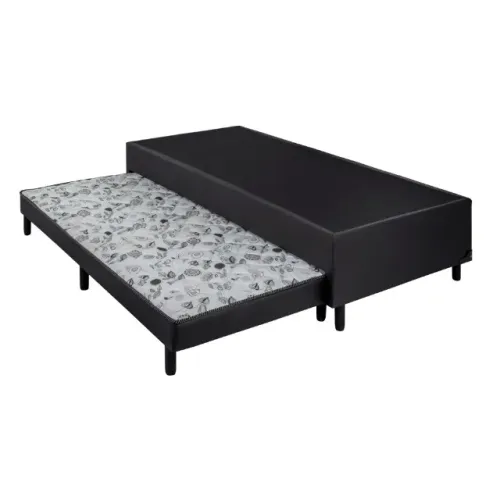 Base Box Com Cama Auxiliar Solteiro Padrão. Produto Novo Direto de Fábrica P/Sua Casa.