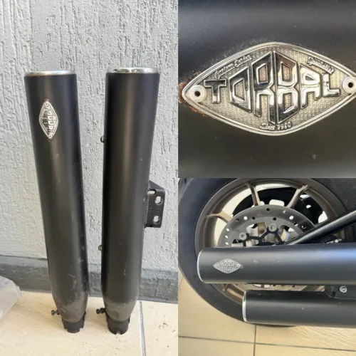 PONTEIRA TORBAL CROMADO (3?) - SOFTAIL LOW RIDER S