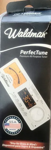 Afinador Waldman PerfecTune TU-1200GBW