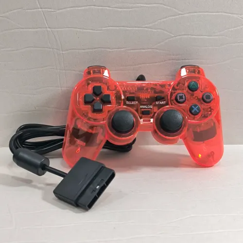 Controle para PS2 colorido com fio