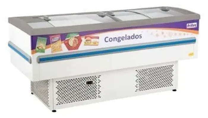 Expositor ilha para congelados 