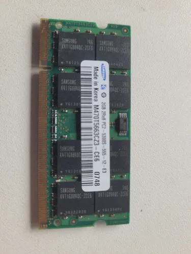 Memória RAM Samsung 2GB DDR2 PC2-5300S