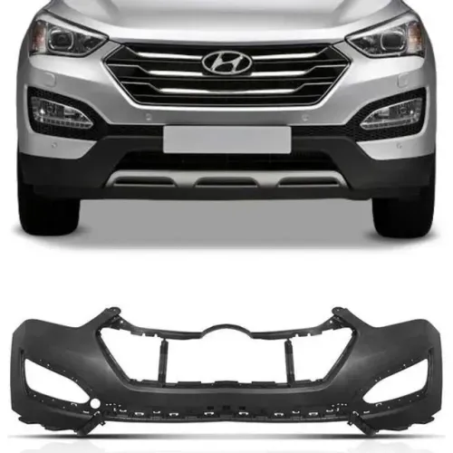 Parachoque Hyundai Grand Santa Fe 2013 à 2016 - Furo Farol Auxiliar - TYG