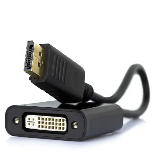 Cabo Adaptador Displayport para DVI 23cm