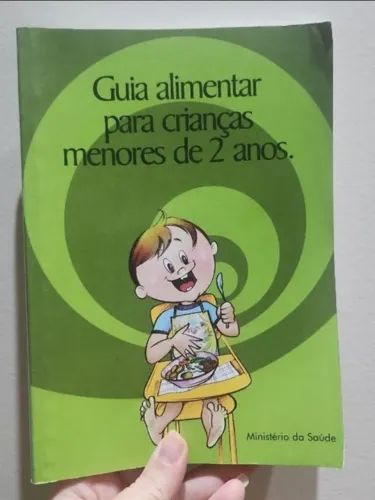 livro guia alimentar para crianças menores de 2 anos