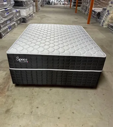 Cama Box Casal Padrão Space Molas Ensacadas Pronta Entrega