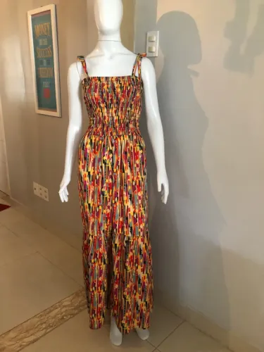 Vestido Longo Colorido