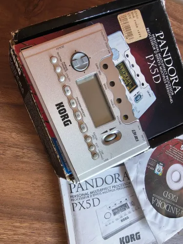 Korg Pandora PX5D-guitarra/baixo, raridade!!!