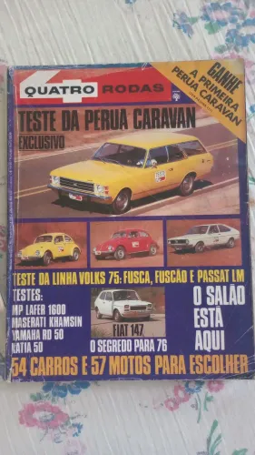 Revista Quatro Rodas Caravan