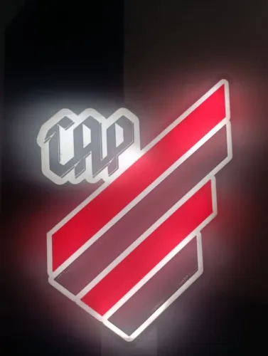 Luminária led 3d athletico paranaense 