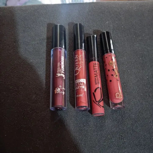 Kit de Batons Matte e Metalizados