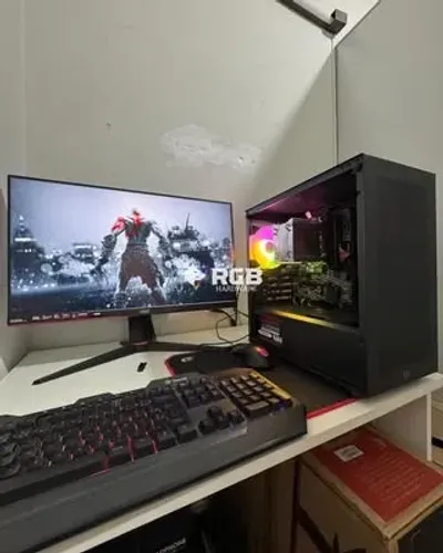 PC Gamer COMPLETO RYZEN 7 + RX VEGA + 1 ano de garantia e em até 12x