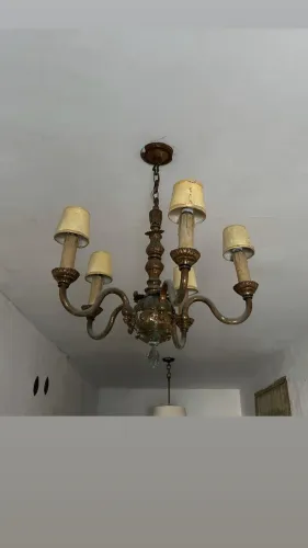 Lustre com Par de Arandelas - Históricos