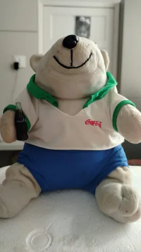 Coleção Pelúcia Urso Coca-cola - Tênis (falta Raquete)