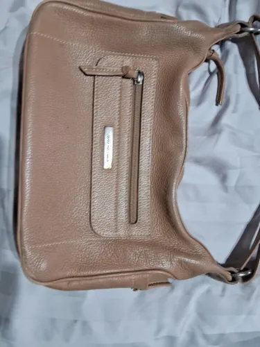 Bolsa Santa Marinella de couro Caramelo  30x20 Nova feminina 