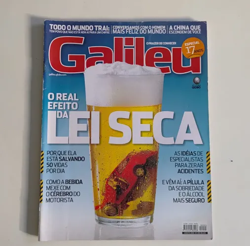 Revista Galileu #205- Edição Especial Lei Seca