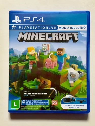 Minecraft PS4 (seminovo) 