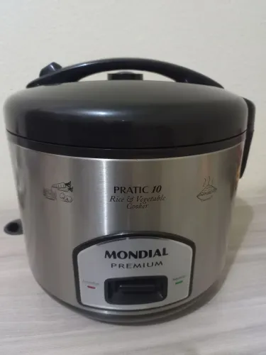 Panela Elétrica de Arroz e Legumes Mondial Pratic 10