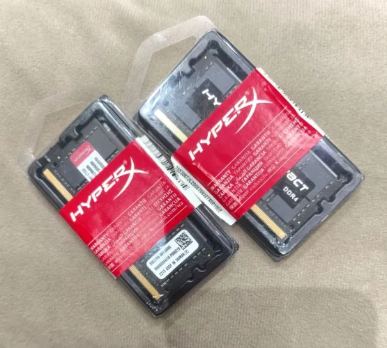 Memória RAM Kingston notebook 64gb 2x 32gb Hyper Fury