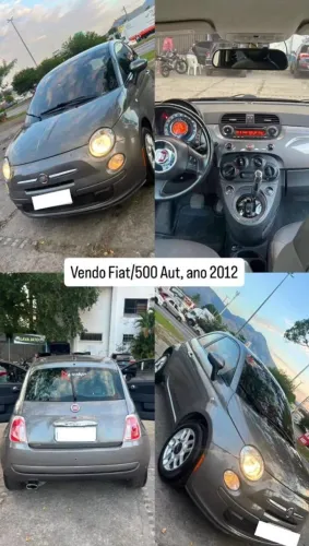 Fiat 500 Cult 1.4 Flex 8V EVO Dualogic 2012