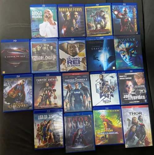 Filmes Bluray leia a descrição