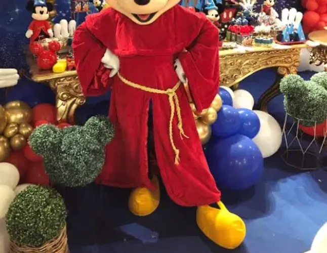 Fantasia Pai e filho Mickey feiticeiro