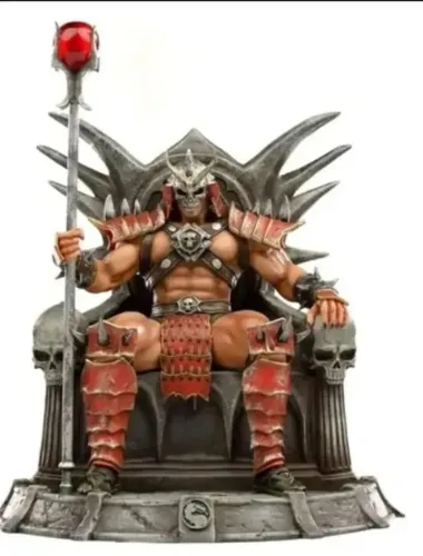 Estátua Shao Kahn Deluxe - Mortal Kombat - Art Scale 1/10 - Iron Studios