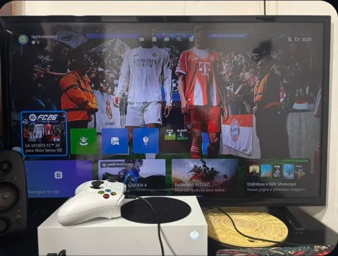 XBOX SÉRIES S NOVISSIMO