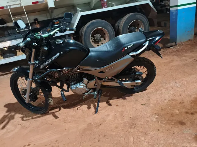 No ponto d transferência moto tá top 