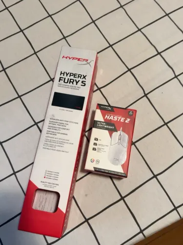 Mouse HyperX Pulsefire Haste 2 + Mousepad Fury S XL 90cm