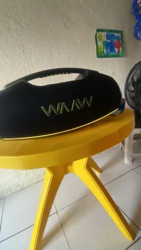 Caixa de Som Portátil Boombox Bluetooth WAAW by Alok Hyperboom 1000 A Prova D?Água 180W