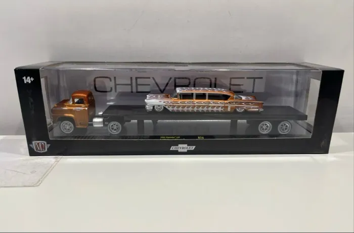 2024 M2 Machines 1958 CHEVROLET LCF e 1958 IMPALA R74 Super 