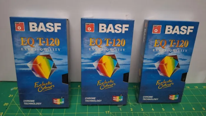 Fitas VHS lacradas