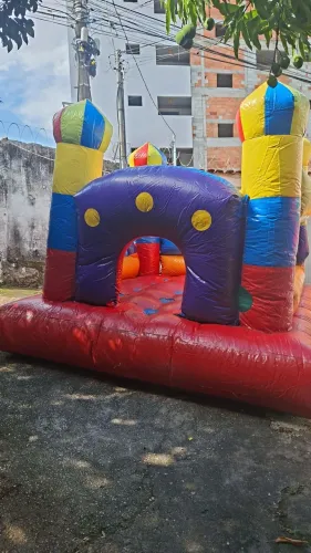 Balão pula pula castelinho