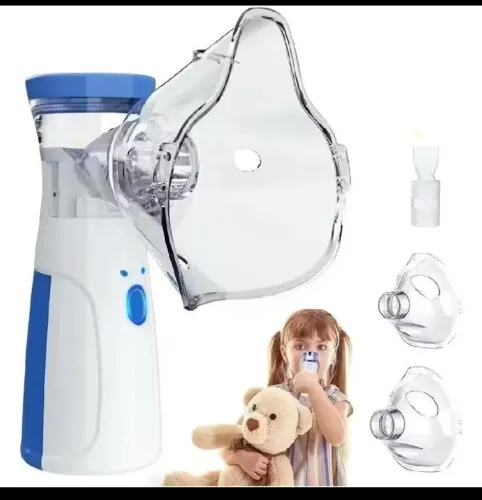 Vendo inalador portátil útil para levar pra todos os lugares , pega pilha e carregadbzor.