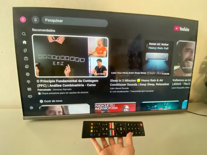 Tv 42 polegadas nova 1 ano de uso