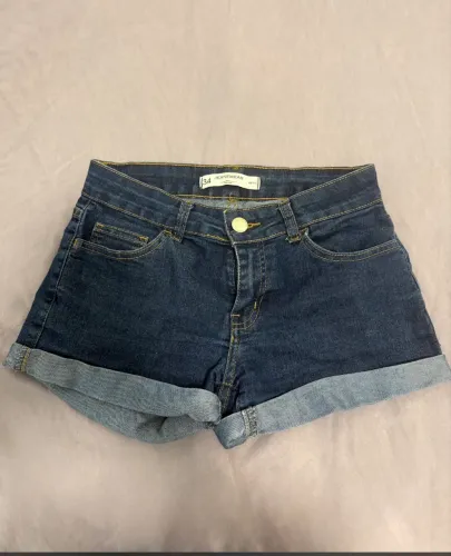 Shorts Jeans Cintura média C&A