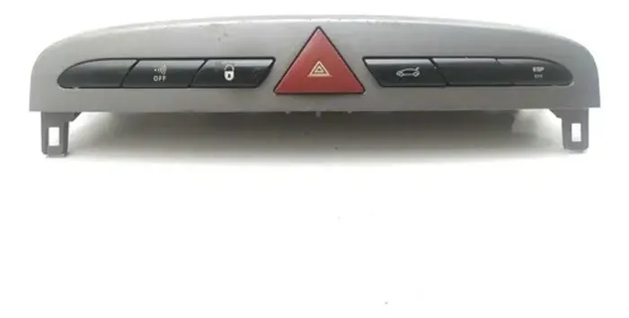 Botao Pisca Alerta Porta Malas Peugeot 308 2014 Cinza