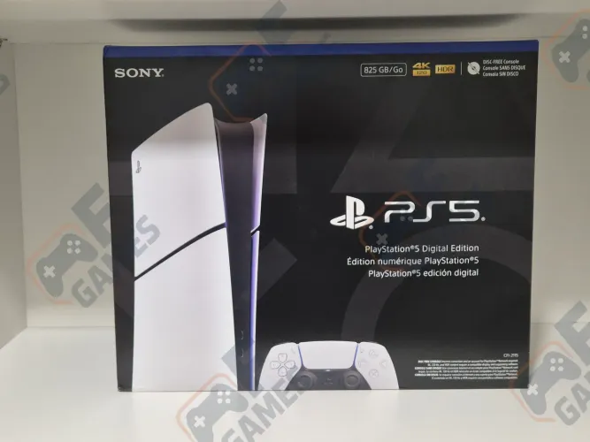 PS5 | Playstation 5 Slim 825GB Digital Novo Lacrado + Garantia | Aceito Cartão!!!