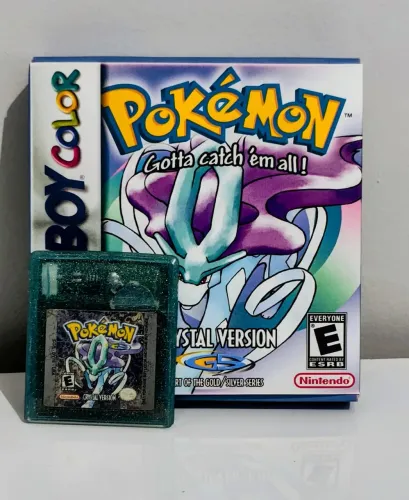 Pokémon Crystal - Cartucho Original - Game Boy Color 