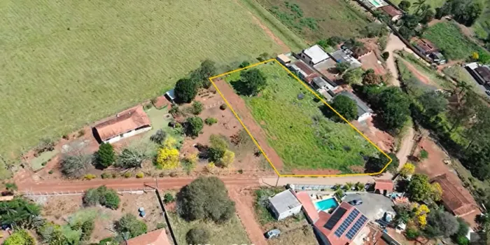 Terreno urbano 2.965m2 à venda no Rio Do Peixe em Cambuí/MG