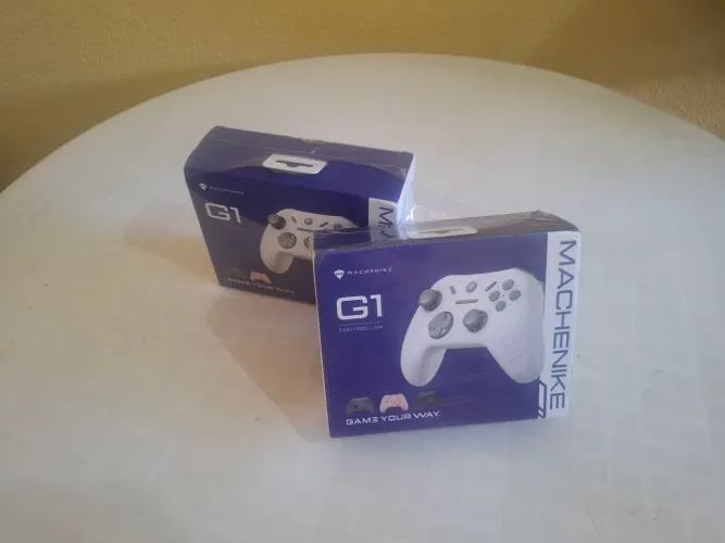 CONTROLE JOYSTICK MACHENIKE BRANCO 