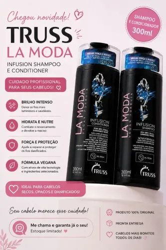 Combo shampoo condicionador truss