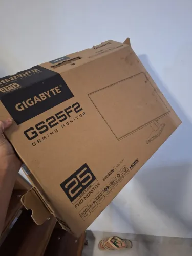 Monitor gigabyte 25" 200hz com som embutido