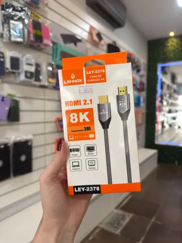 Cabo Hdmi 2.1 8K 3 Metros