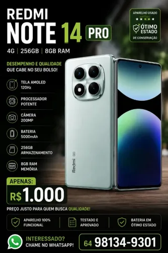 Redmi note 14 pro