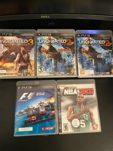 Lote 5 jogos ps3