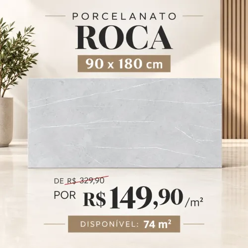 Porcelanato grande formato 90x180